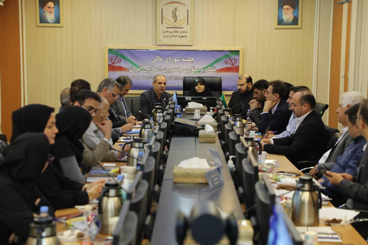 پنجمین جلسه شورای عالی سازمان نظام پرستاری برگزار شد 