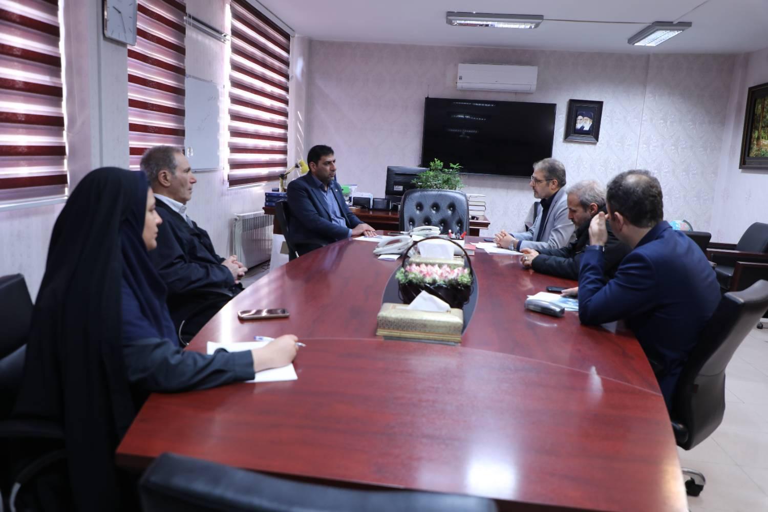 دیدار مسئولان بیمه البرز با رئیسکل سازمان نظام پرستاری