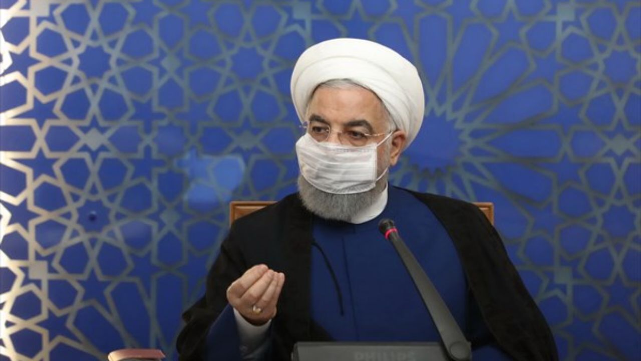 بیانیه رئیس جمهور در آستانه اعمال محدودیت های شدید برای مقابله با موج سوم کرونا