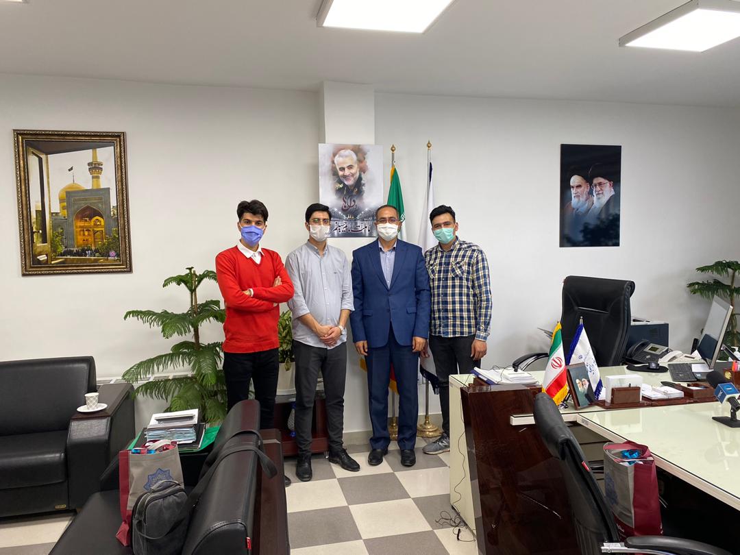 نشست رئیس صندوق رفاه دانشجویان وزارت بهداشت با مدیر امور دانشجویی سازمان نظام پرستاری کشور