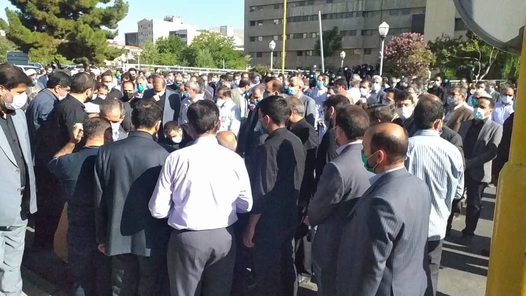 تشییع و خاکسپاری پرستار شهید مدافع سلامت؛ خسرو نصیری تشییع و خاکسپاری پرستار شهید مدافع سلامت؛ خسرو نصیری